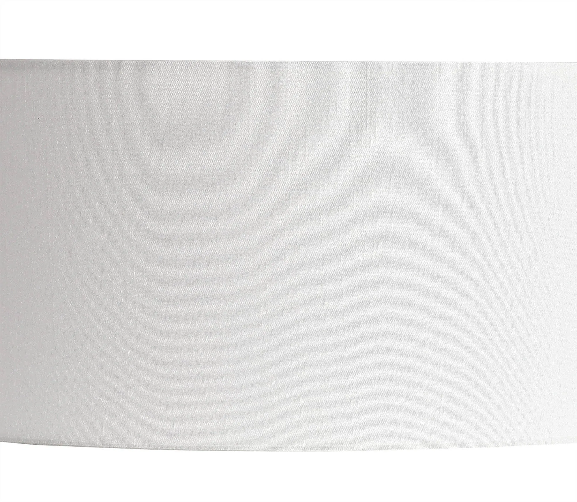 Serena 60cm Faux Silk Fabric Shade White D0574  Deco Serena